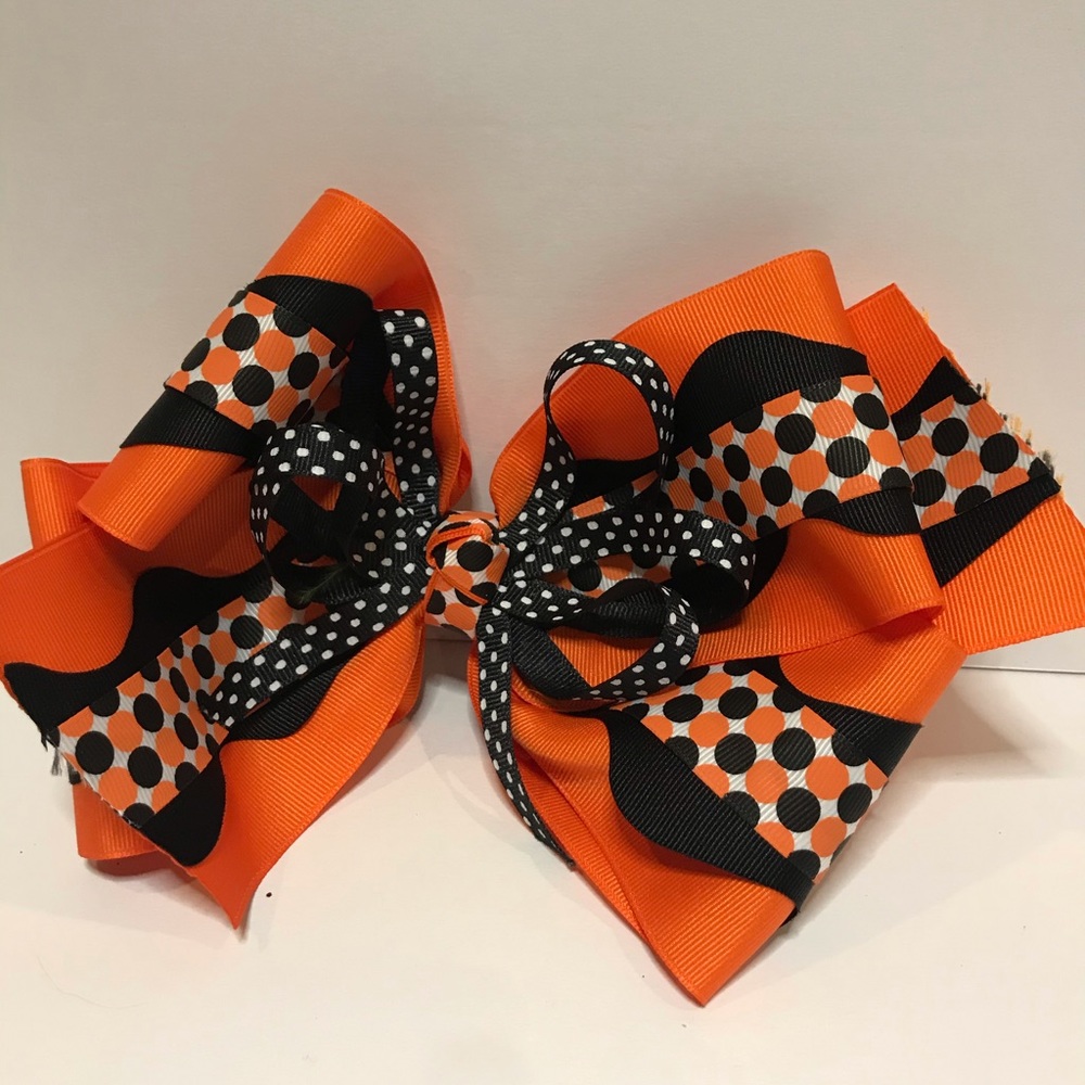 Girls jumbo hair bow